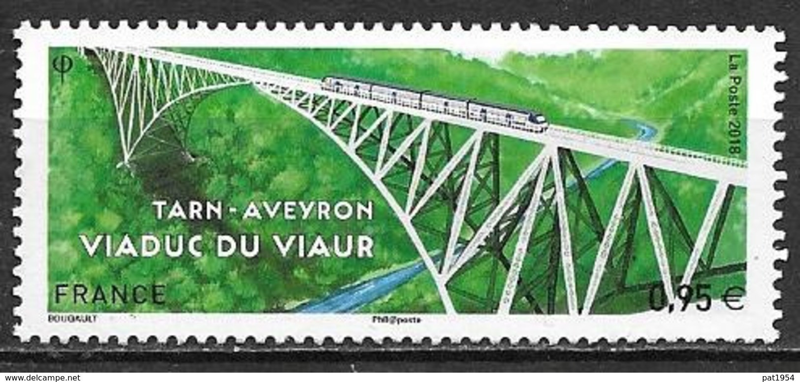 France 2018 N°5247 Neuf Viaduc De Viaur, Faciale +10% - Nuovi