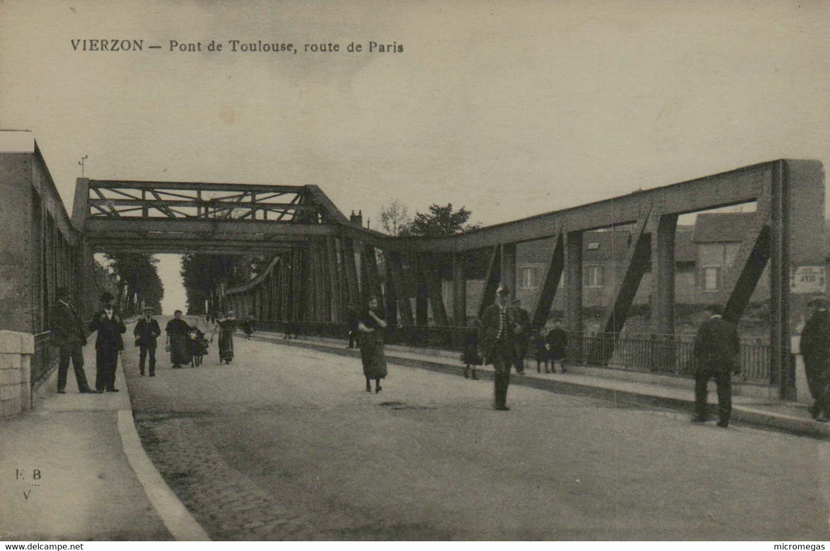 18 - VIERZON - Pont De Toulouse, Route De Paris - Vierzon