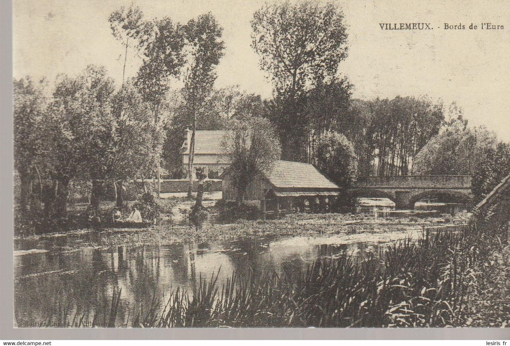 C.P. - VILLEMEUX - BORDS DE L'EURE - REPRODUCTION - D. R. - ORLEANAIS - FRANCE PITTORESQUE - Villemeux-sur-Eure