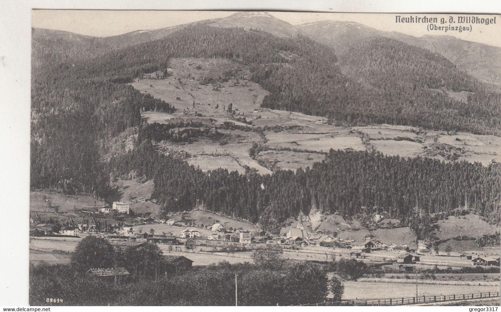 B2291) NEUKIRCHEN G. D. WILDKOGEL - Oberpinzgau - Häuser Usw. ALT ! 1926 - Neukirchen Am Grossvenediger