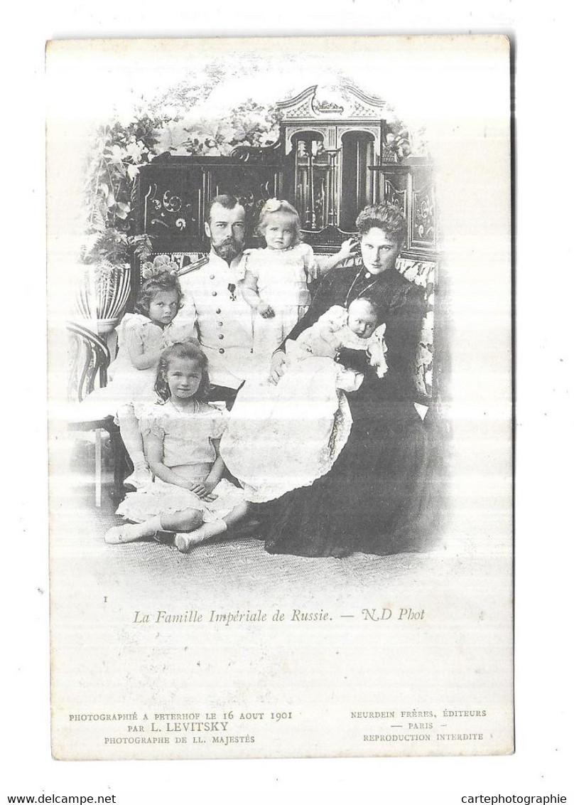 Russie La Famille Impériale De Russie - Russie