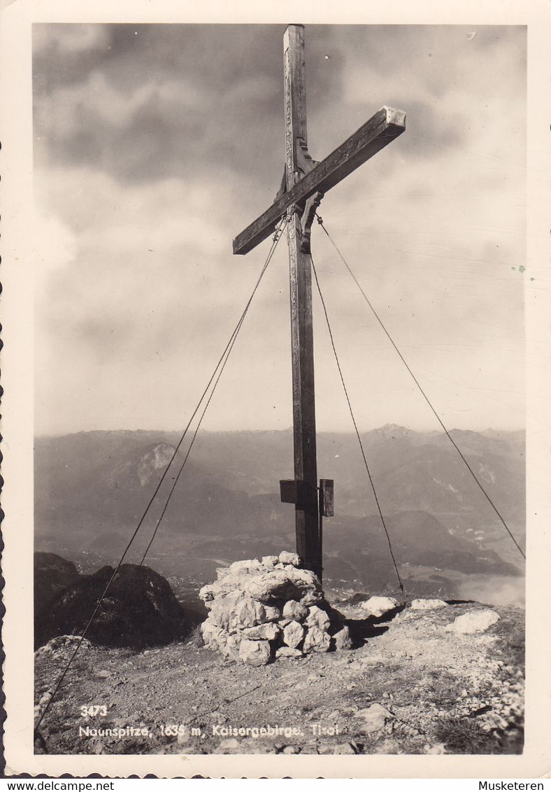 Austria PPC Naunspitze Kaisergebirge, Tirol WÖRGL 19?? Amager Denmark Echte Real Photo Véritable (2 Scans) - Wörgl