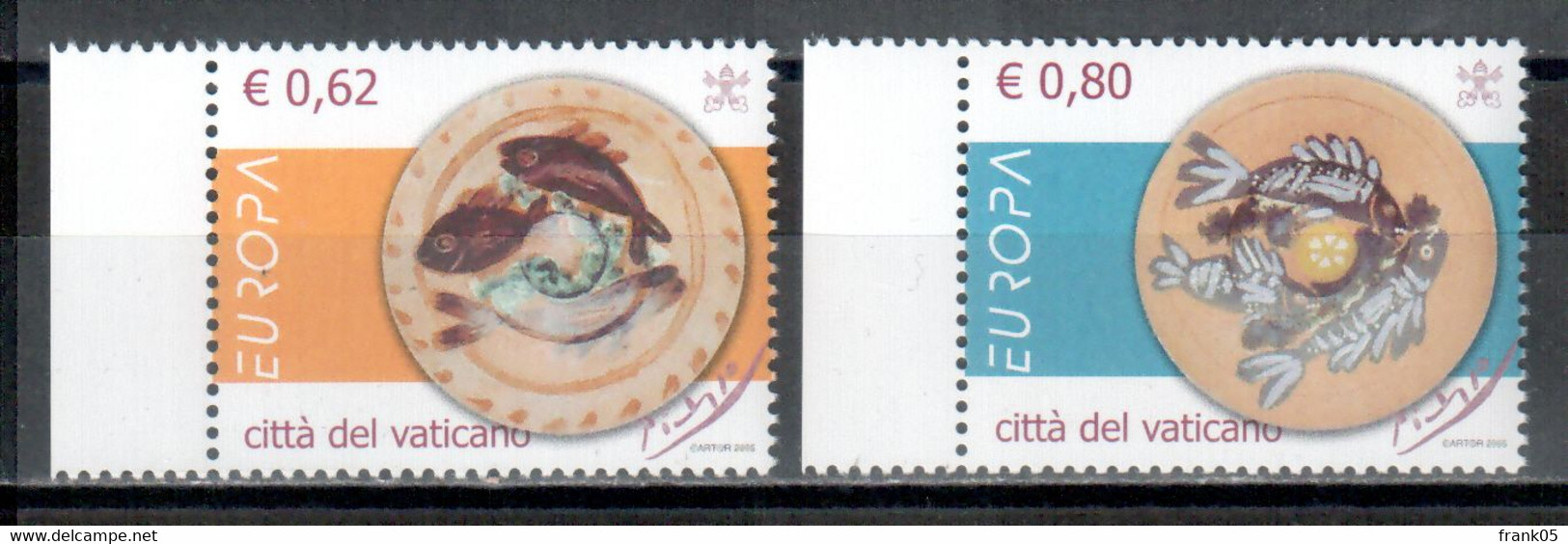 Vatikan / Vatican 2005 Satz/set EUROPA ** - 2005