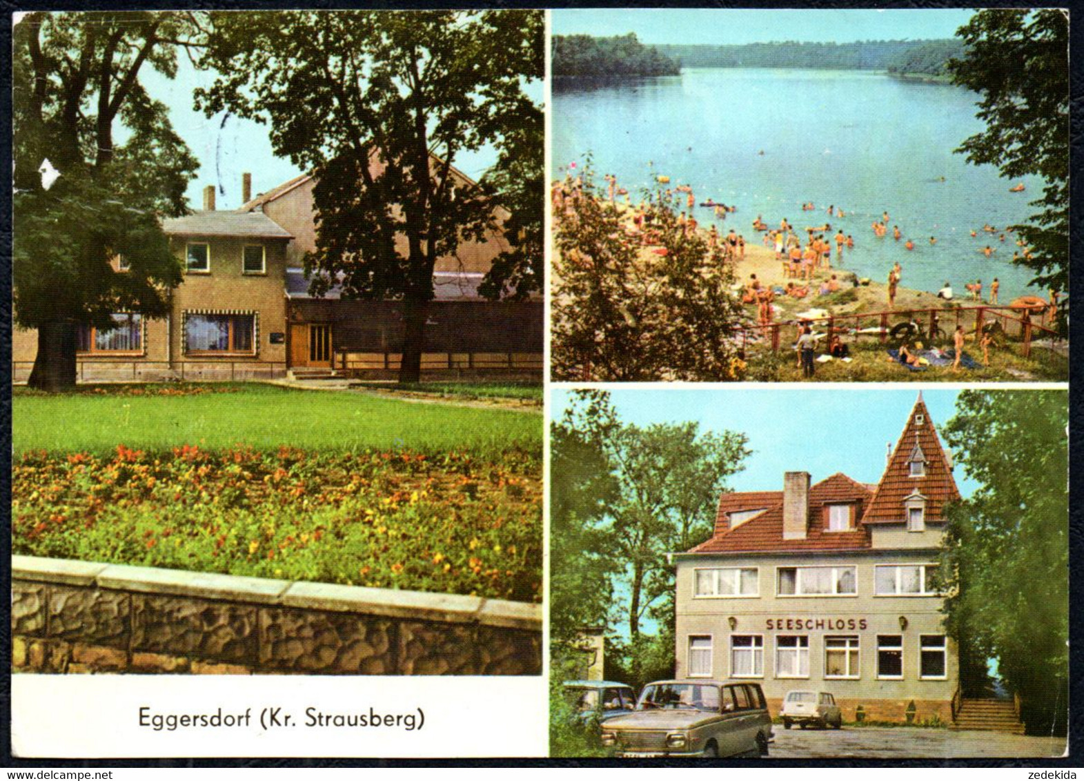 F7501 - Eggersdorf HO Gaststätte Gesellschaftshaus Seeschloß - Verlag Bild Und Heimat Reichebach - Strausberg