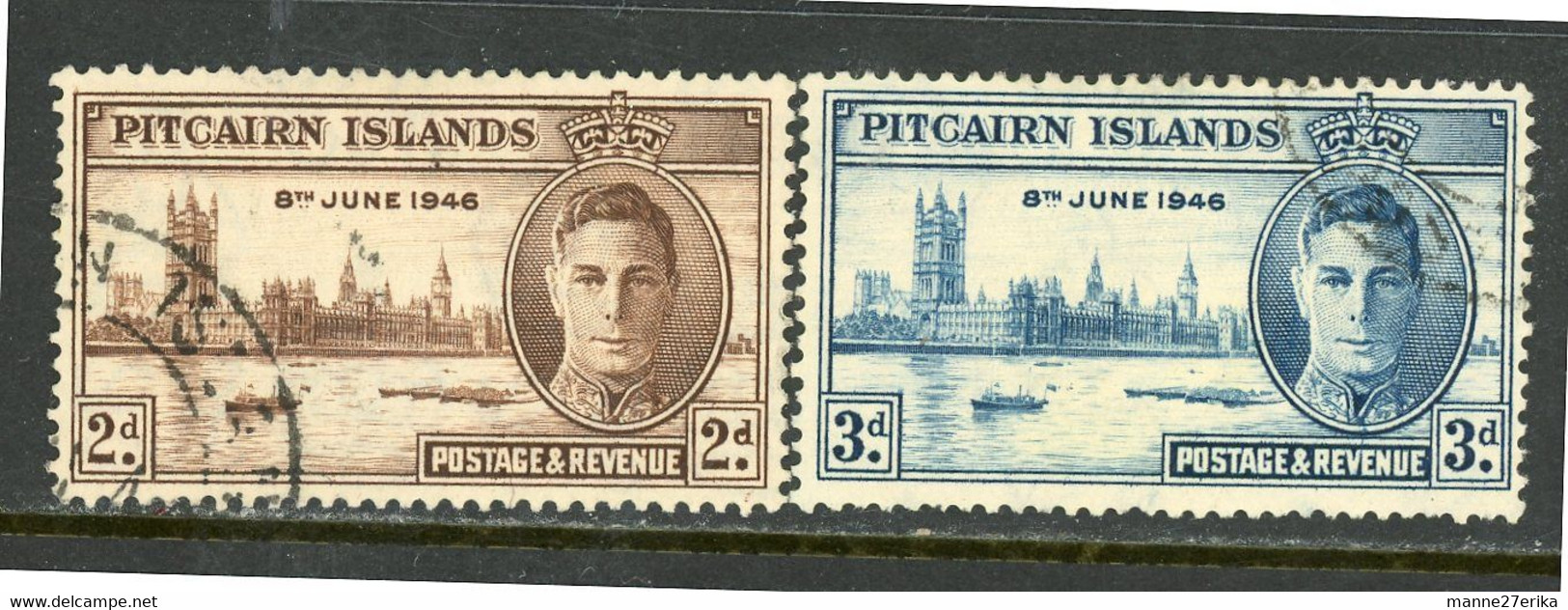 Pitcairn Island USED 1946 - Pitcairn Islands