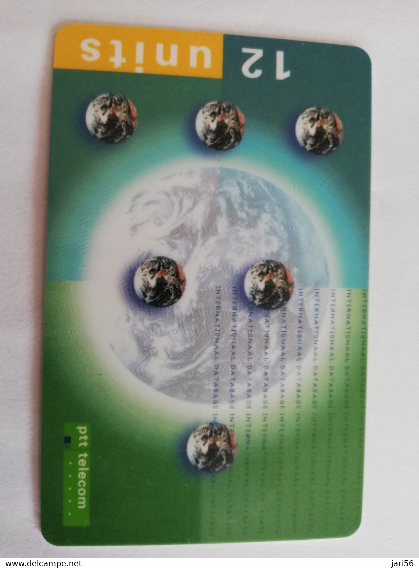 NETHERLANDS  PREPAID  KPN TELECOM  / PLANET EARTH     12 UNITS    MINT CARD    ** 9521** - Zonder Classificatie