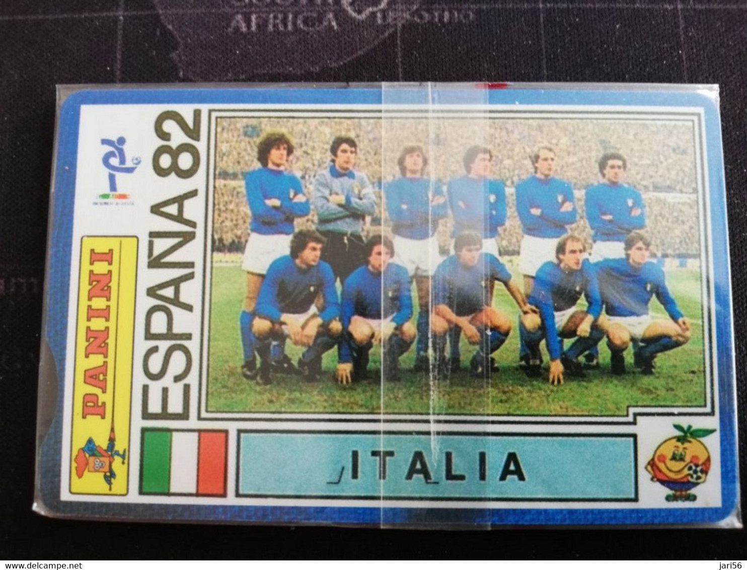 ITALIA CHIPCARD  €1,- ITALIAN SOCCER/FOOTBAL TEAM /ESPANIA '82     MINT CARD    ** 9529** - Public Ordinary