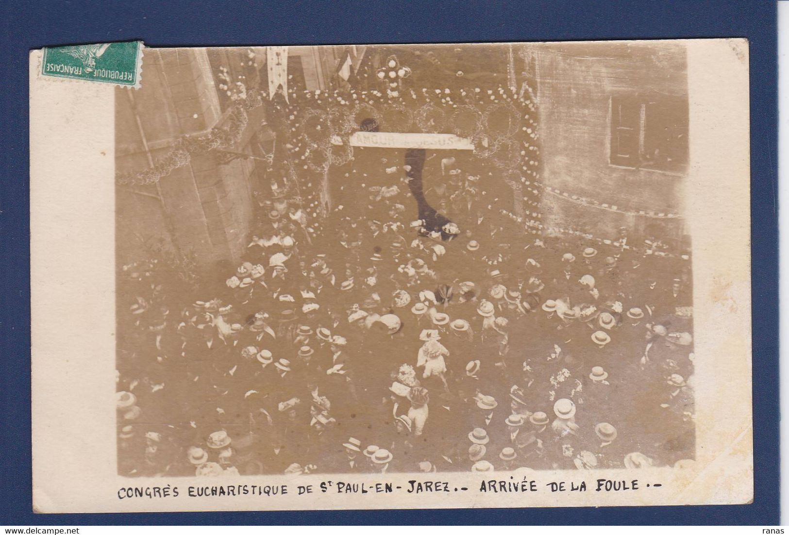 CPA [42] Loire Saint Paul En Jarez Carte Photo Circulé - Autres & Non Classés