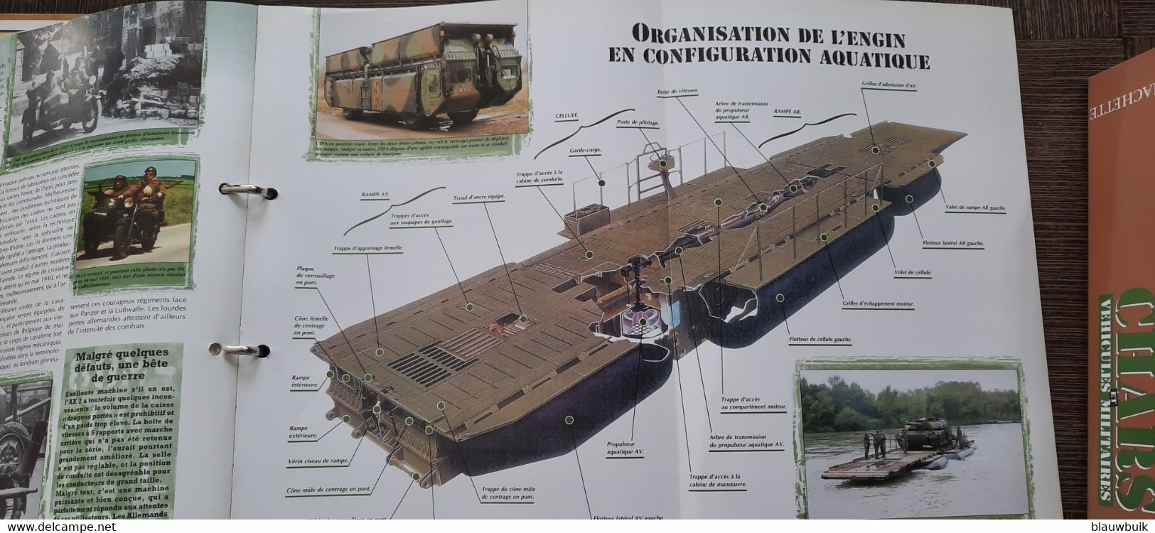 Hatchette 2 mappen militaire tanks en voertuigen