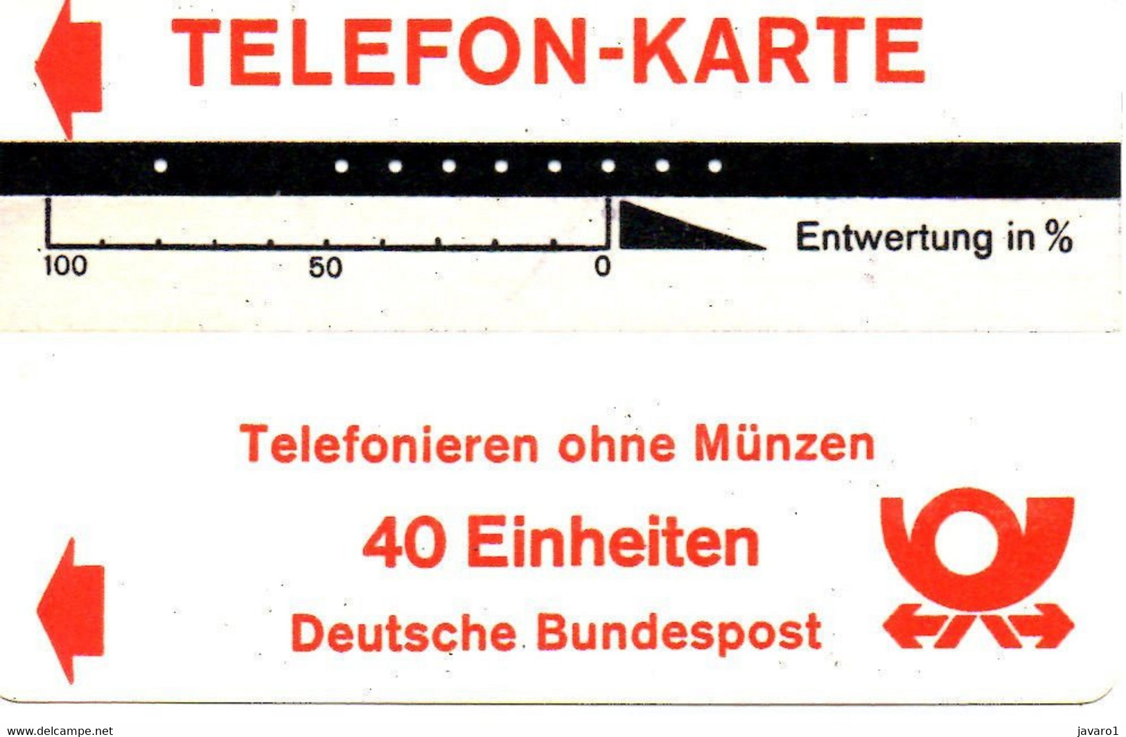 GERMANY : TB3 BAMBERG 40 U (paper) 'A' USED - Vorläufer