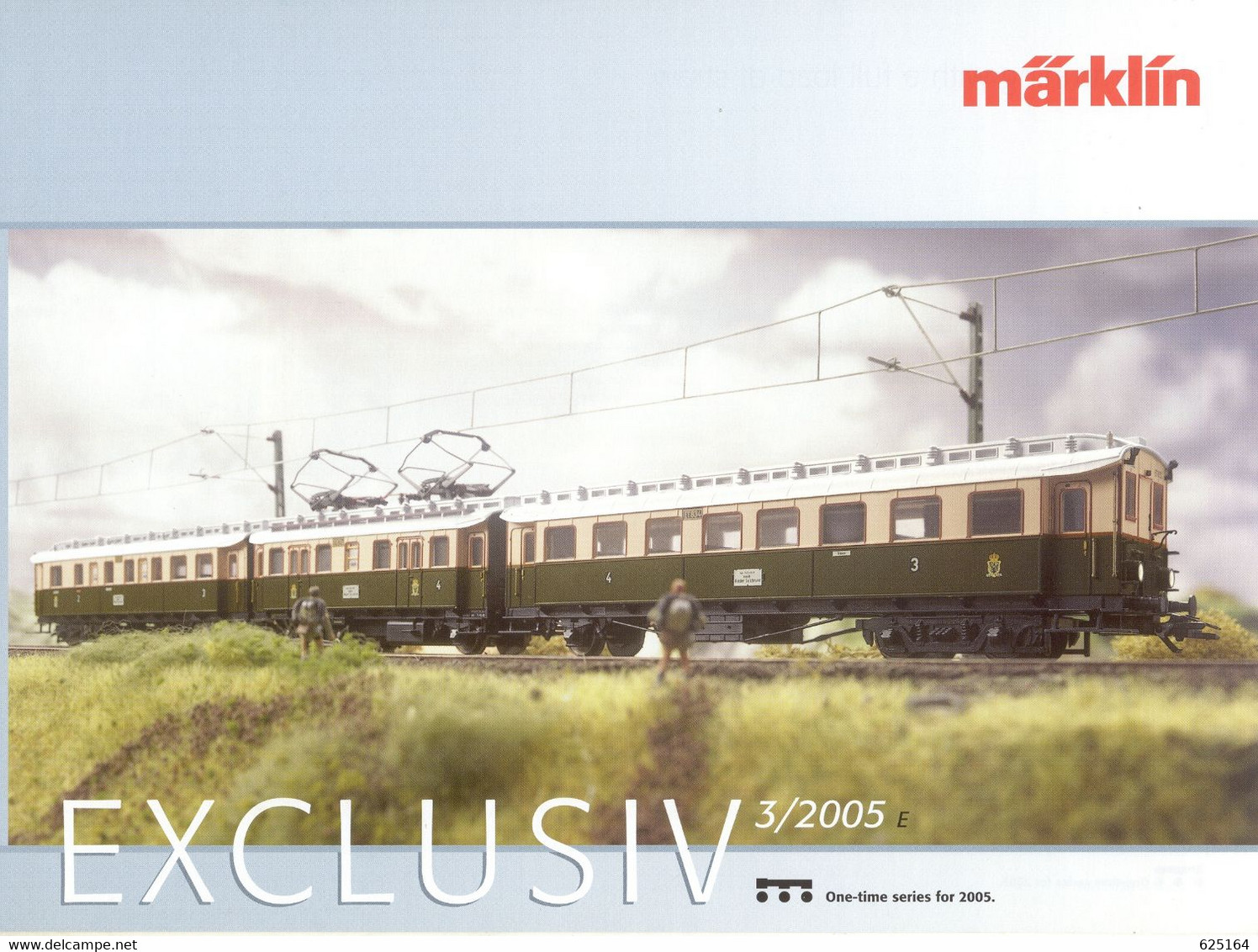 Catalogue MÄRKLIN 2005 Exclusiv 3/2005 - One Time Series In 2005 - Engels