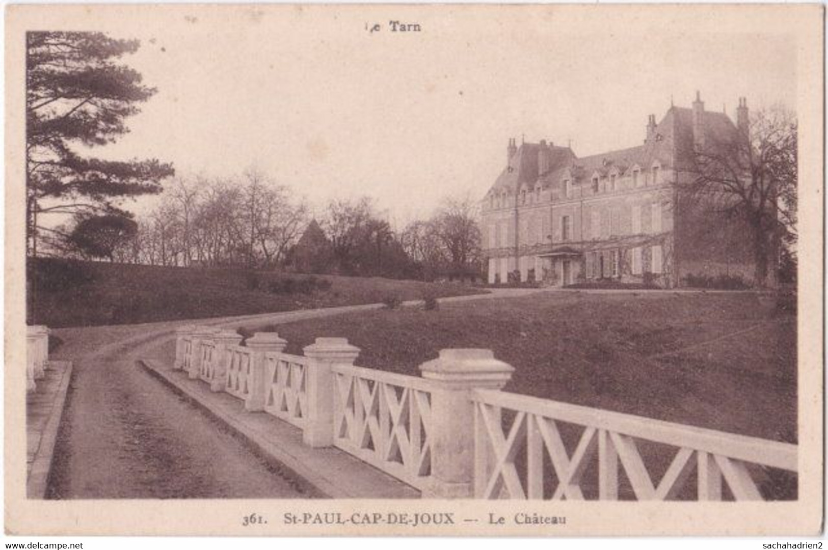 81. ST-PAUL-CAP-DE-JOUX. Le Château. 361 - Saint Paul Cap De Joux