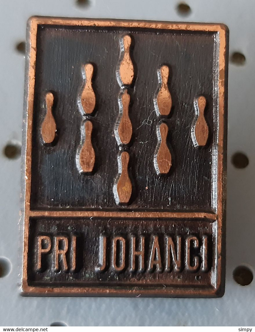 Nine-pin Bowling Club Pri Johanci Slovenia Pin Badge - Bowling