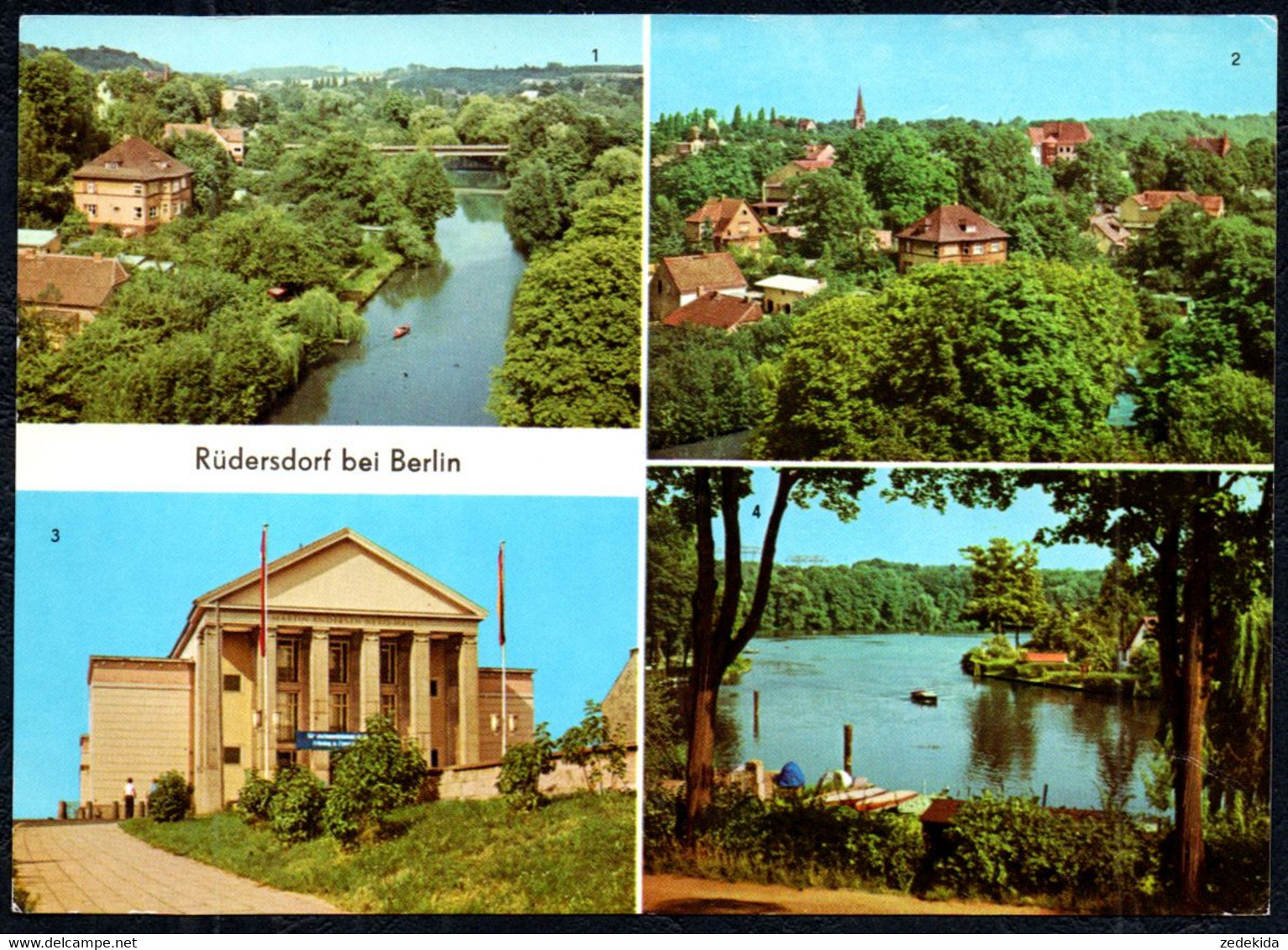 F7506 - Rüdersdorf Kulturhaus - Verlag Bild Und Heimat Reichebach - Rüdersdorf