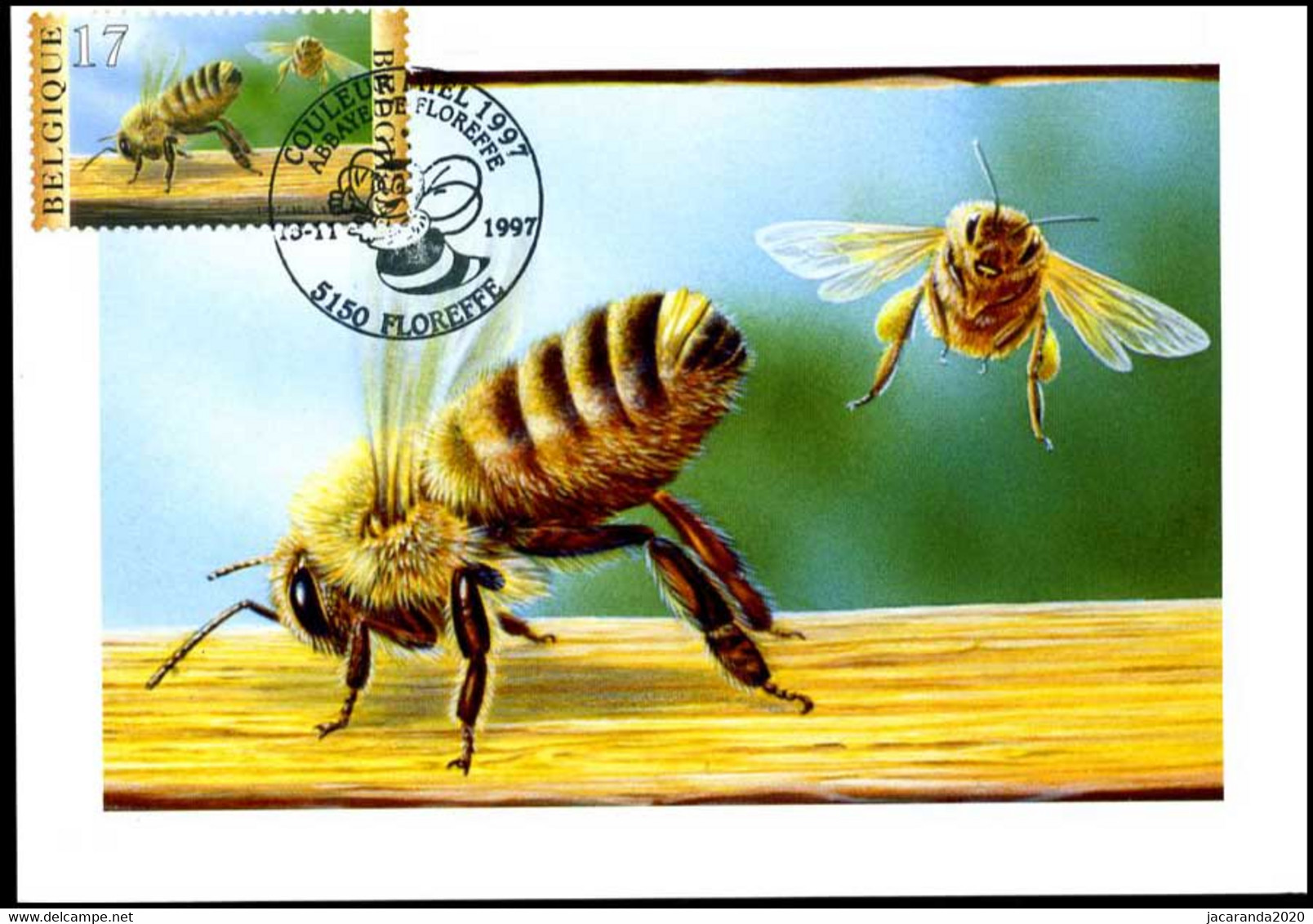 2715/20 - MK - Natuur - Bijen En Bijenteelt - Apimondia - Abeilles Et Apiculture - André Buzin - 1991-2000