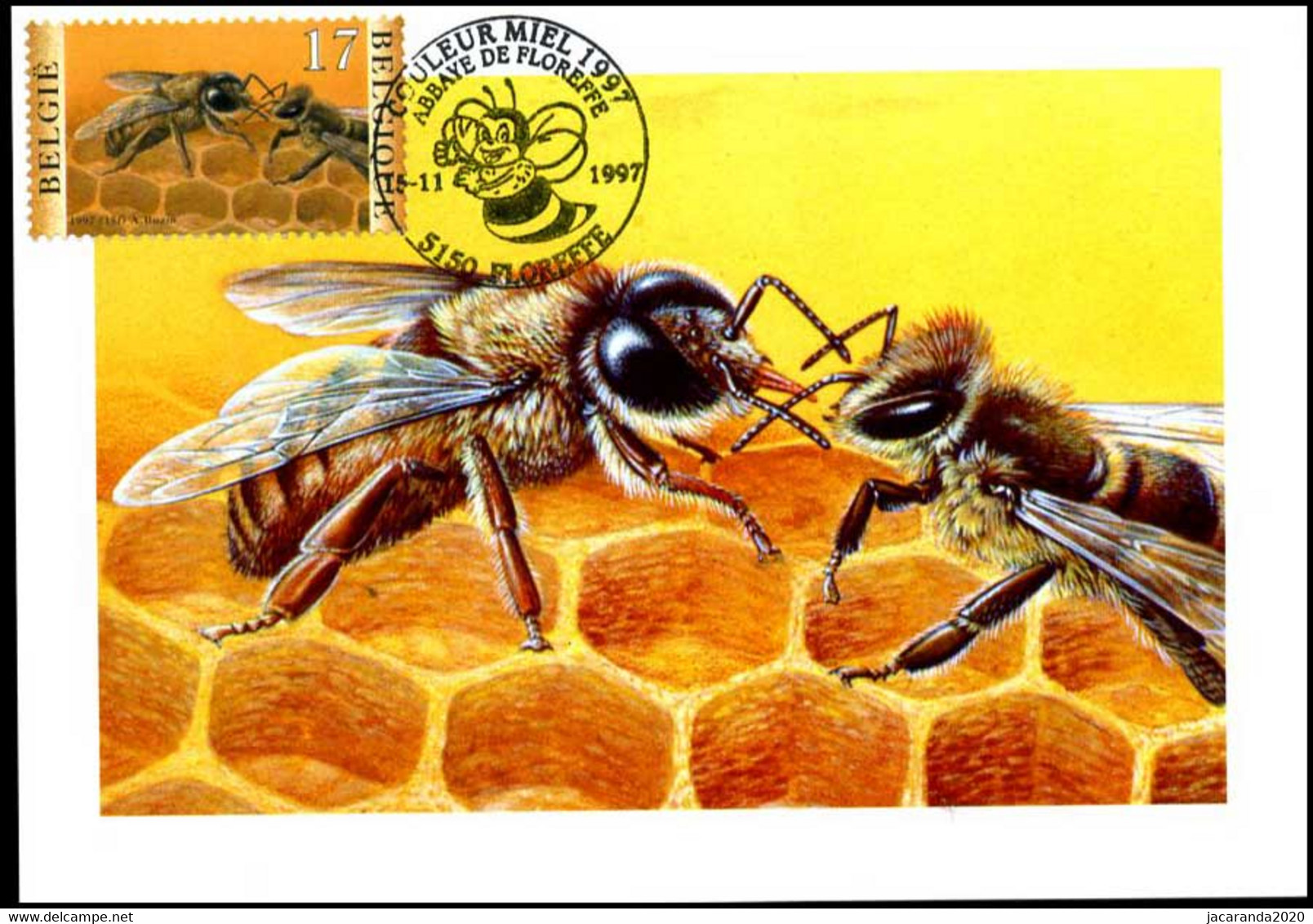 2715/20 - MK - Natuur - Bijen En Bijenteelt - Apimondia - Abeilles Et Apiculture - André Buzin - 1991-2000