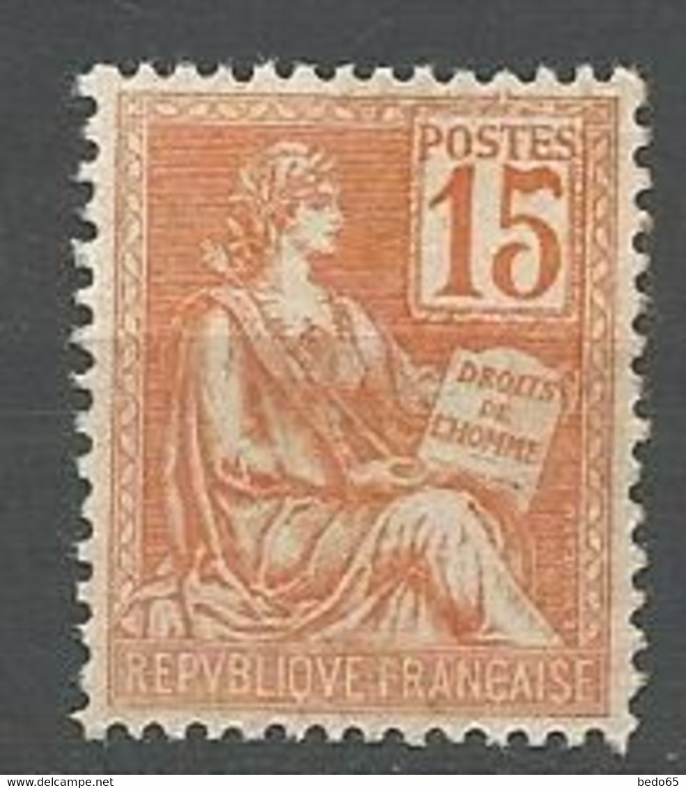 MOUCHON  N° 117 NEUF** SANS CHARNIERE  / MNH - 1900-02 Mouchon