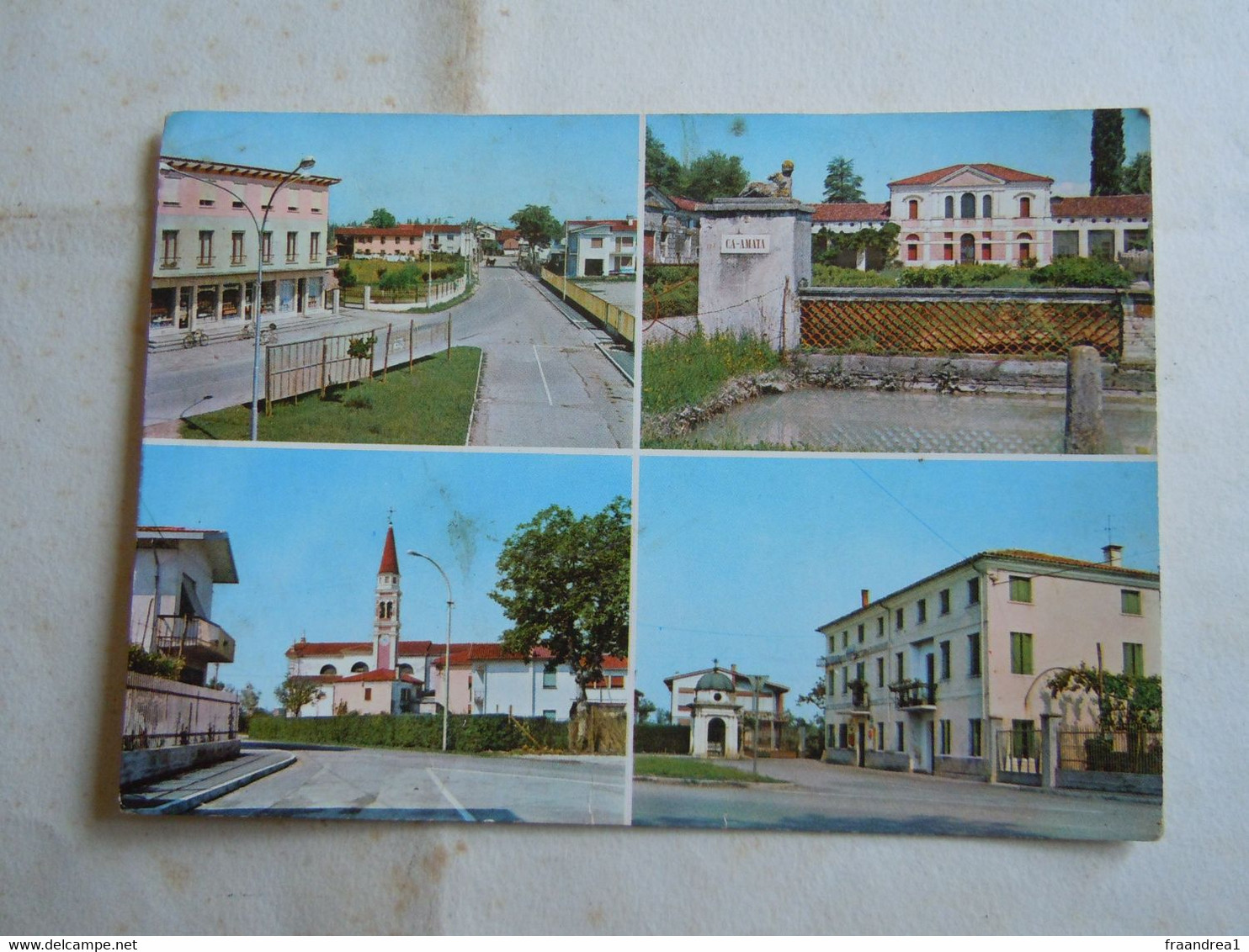 C.P.A. \P.C \.Ak   Cartolina SALVAROSA DI CASTELFRANCO VENETO - Treviso