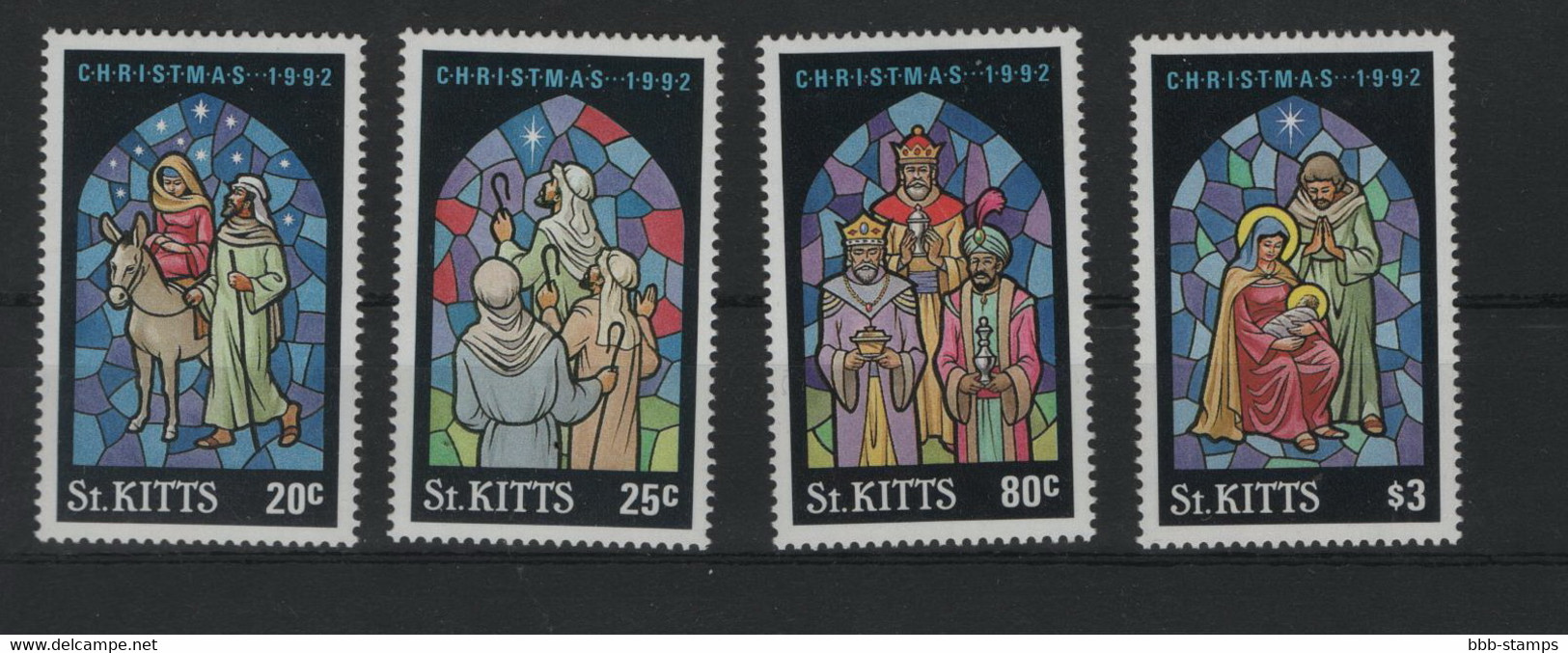 St.Kitts  Michel Cat.No. Mnh/**  339/342 - St.Kitts And Nevis ( 1983-...)