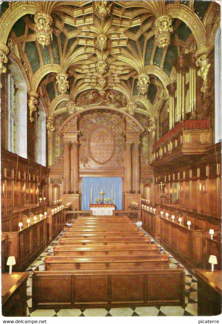 P.21  Hampton Court Palace-The Chapel Royal From The Royal Pew - Hampton Court