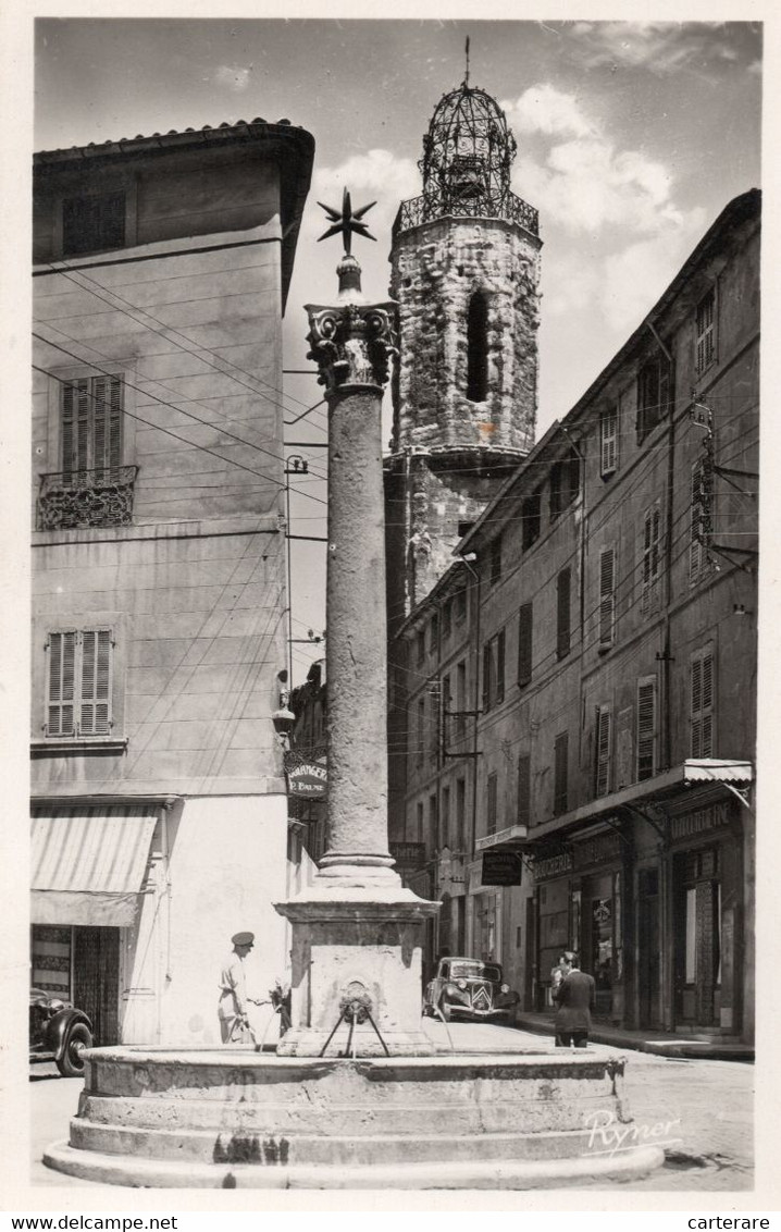 13,BOUCHES DU RHONE,AIX EN PROVENCE,MONUMENT,FONTAINE,COMMERCE,BOUCHERIE,CHARCUTERIE - Aix En Provence