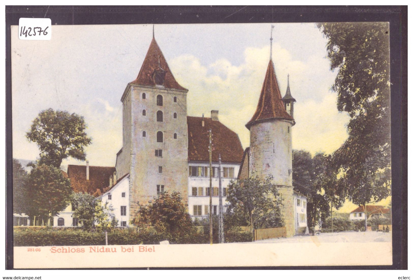 SCHLOSS NIDAU BEI BIEL - TB - Nidau