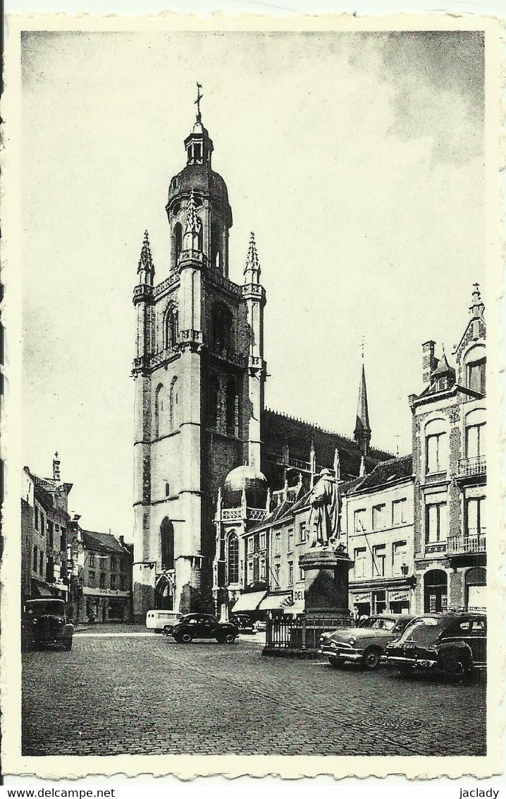 Hal -- La Basilique.    (2 Scans) - Halle