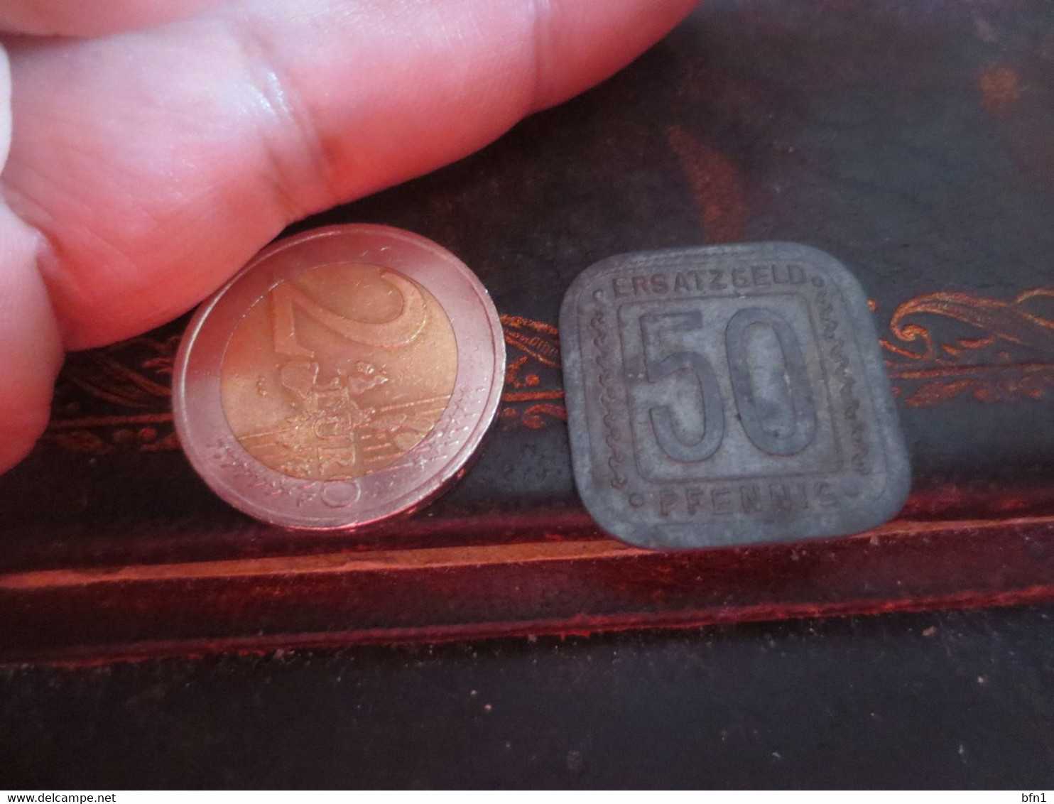 Ersatzgeld 50 Pfennig Badische Anilin & Soda Fabrik 1918 Ludwigshafen A.Rh. -SUP- - Monétaires/De Nécessité