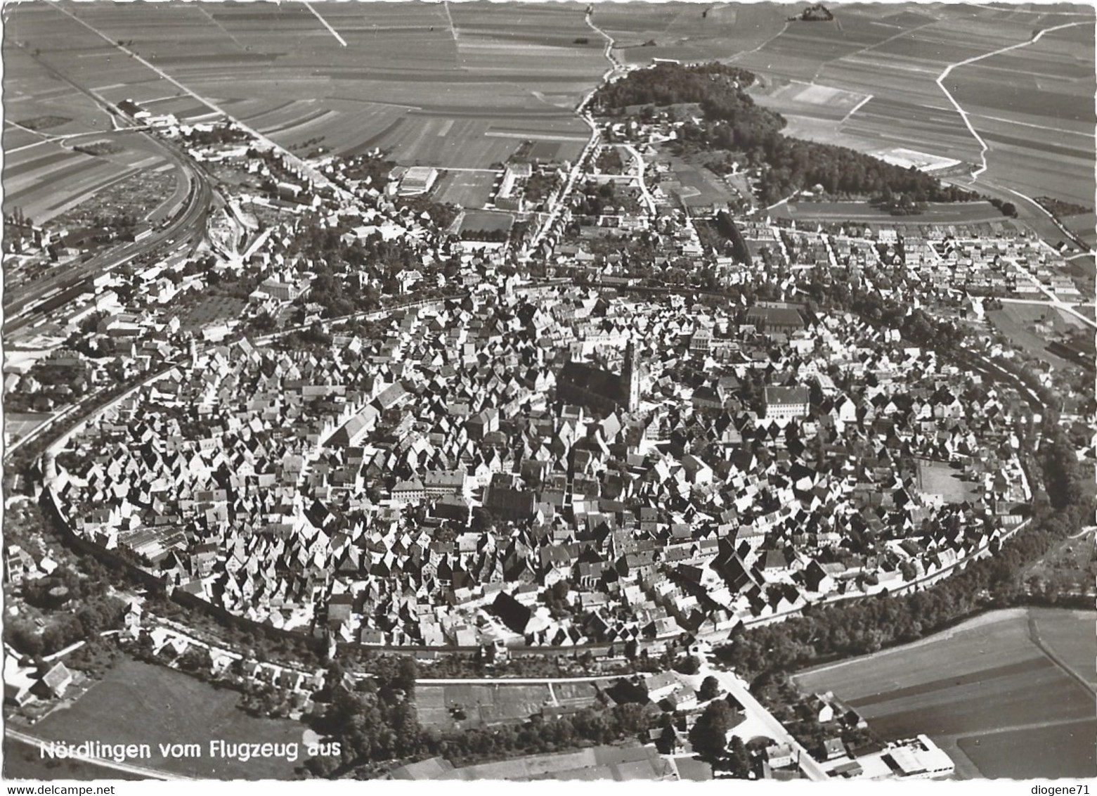 Nördlingen Vom Flugzeug Aus - Noerdlingen