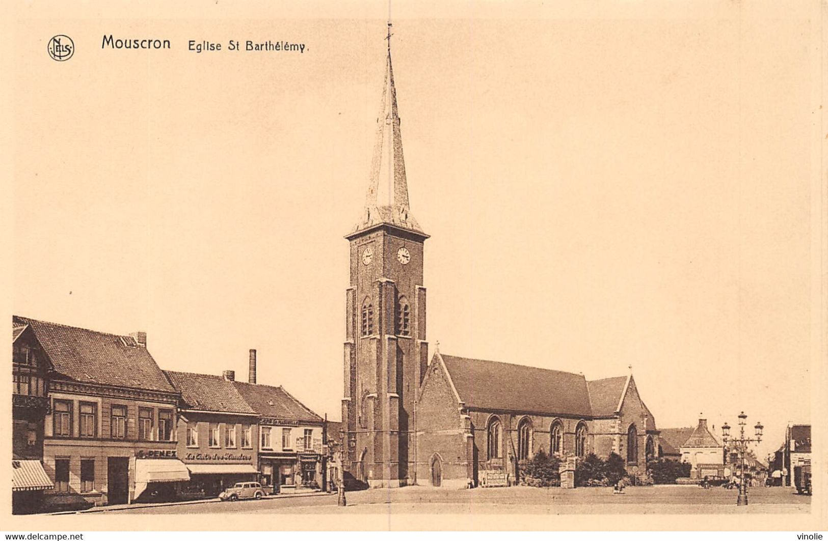 PIE-22-FO-3695 : MOUSCRON. EGLISE SAINT-BARTHELEMY - Mouscron - Moeskroen