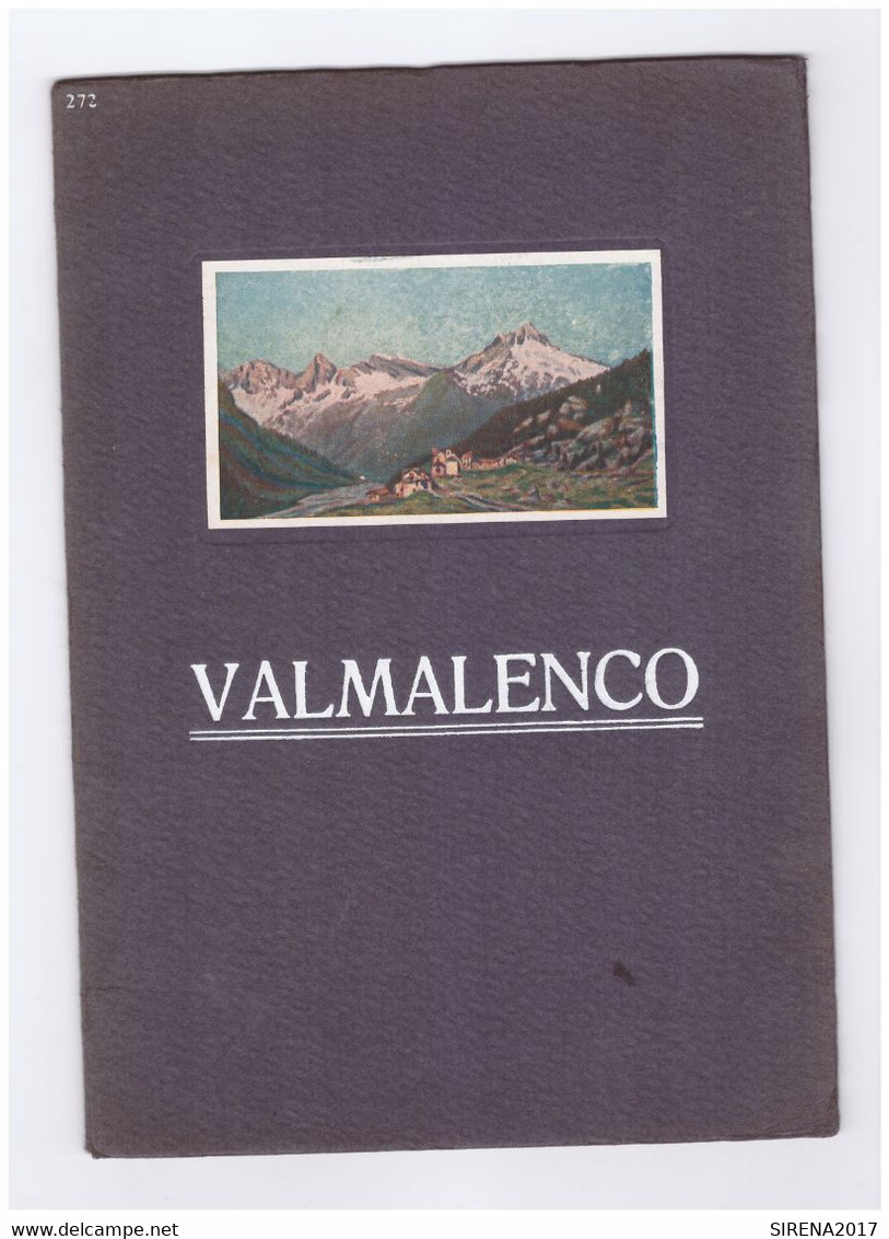 LIBRETTO - VALMALENCO - MILANO 1923/24 - Other & Unclassified