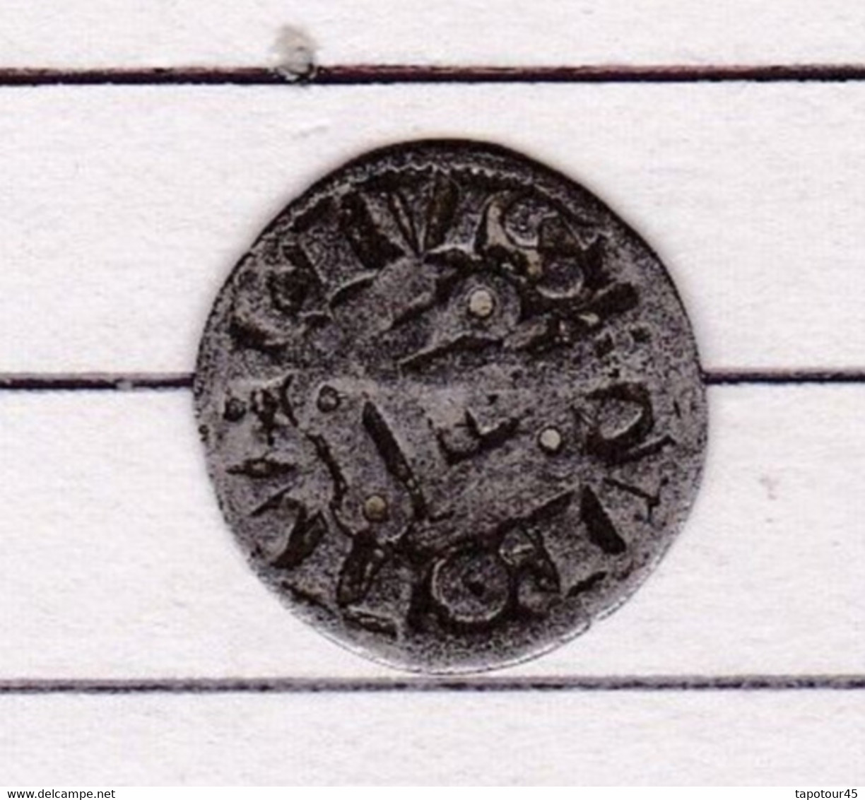 T P Pl 22A//09> Denier Tournois	Saint Louis >  Louis IX		1226 > 1270 - 1226-1270 Ludwig IX. Der Heilige