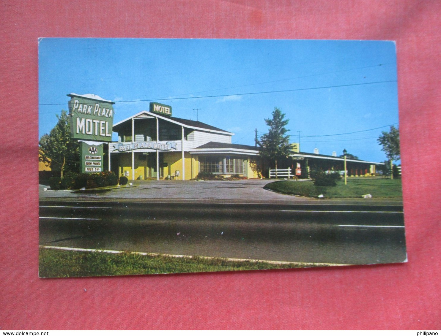Park Plaza Motel. New Castle. Delaware >    Ref 5625 - Other & Unclassified