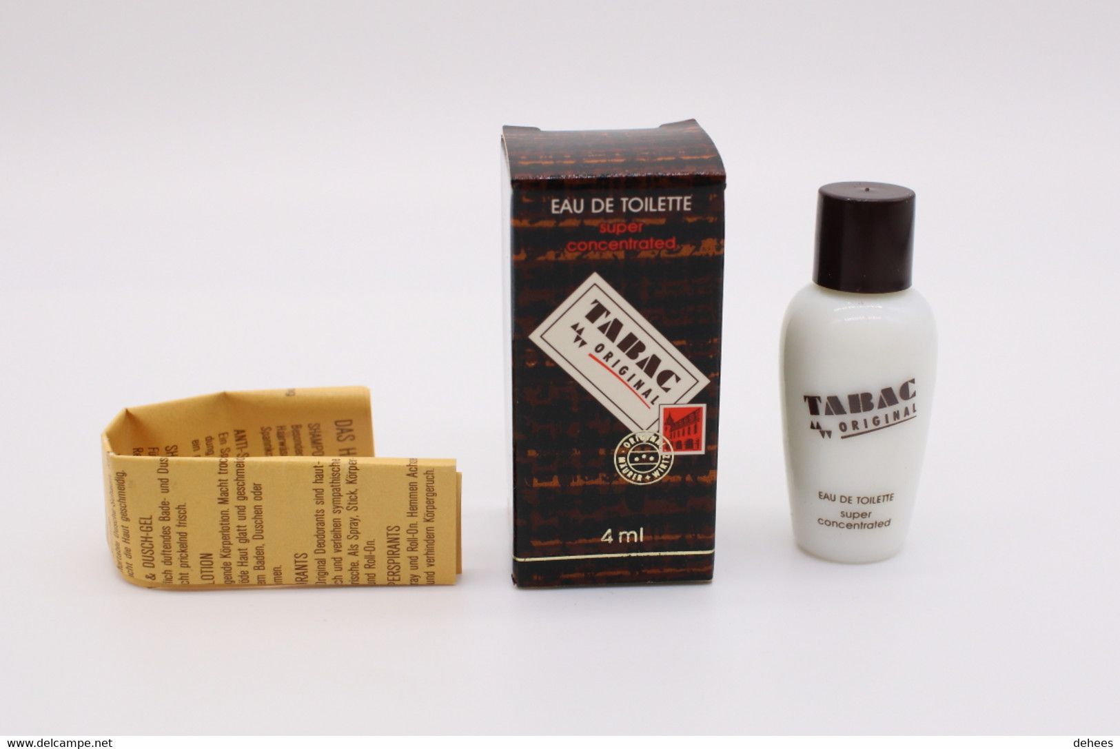 Maurer & Wirtz, Tabac Original - Miniaturen Herrendüfte (mit Verpackung)