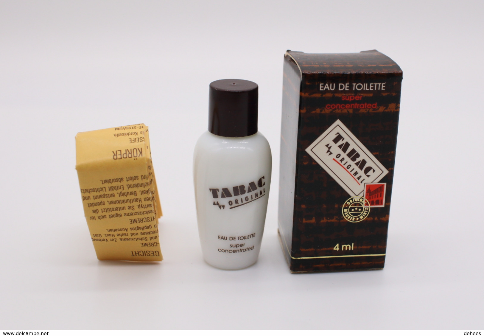 Maurer & Wirtz, Tabac Original - Miniaturen Flesjes Heer (met Doos)