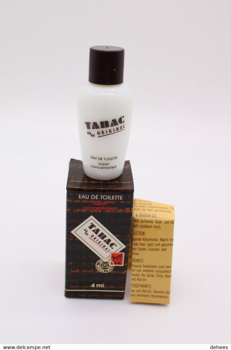 Maurer & Wirtz, Tabac Original - Miniatures Hommes (avec Boite)