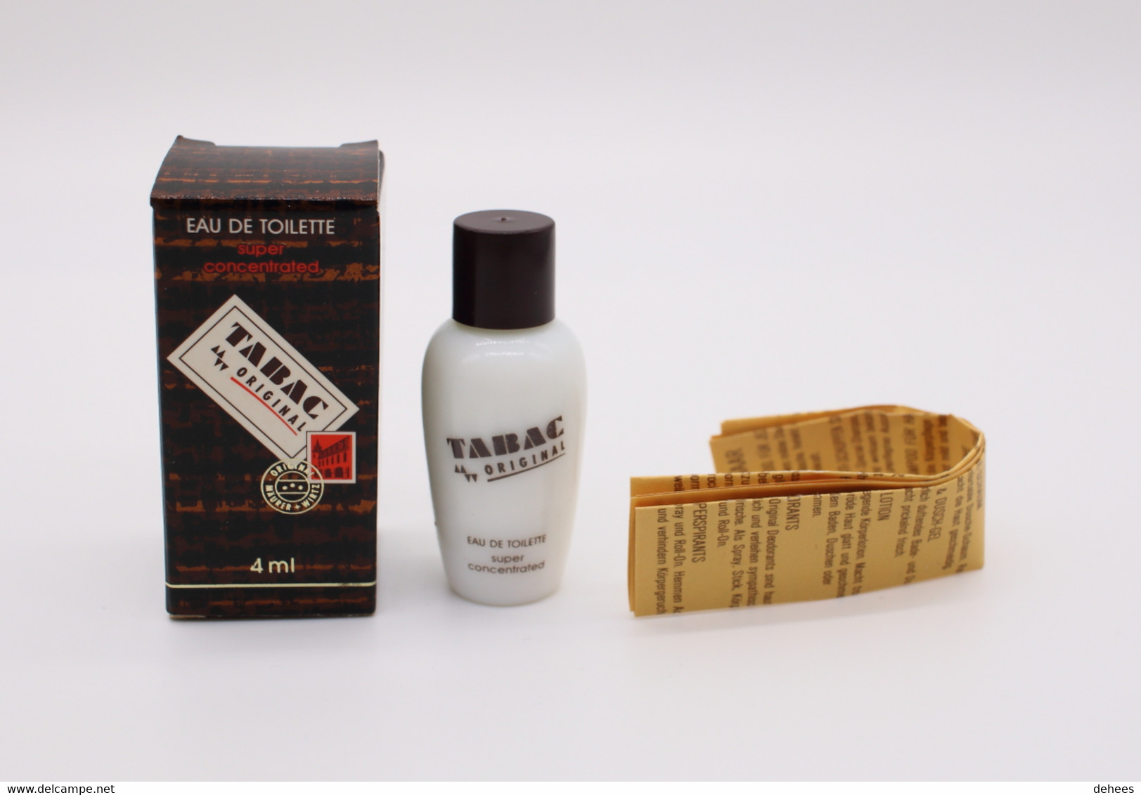 Maurer & Wirtz, Tabac Original - Miniaturen Flesjes Heer (met Doos)