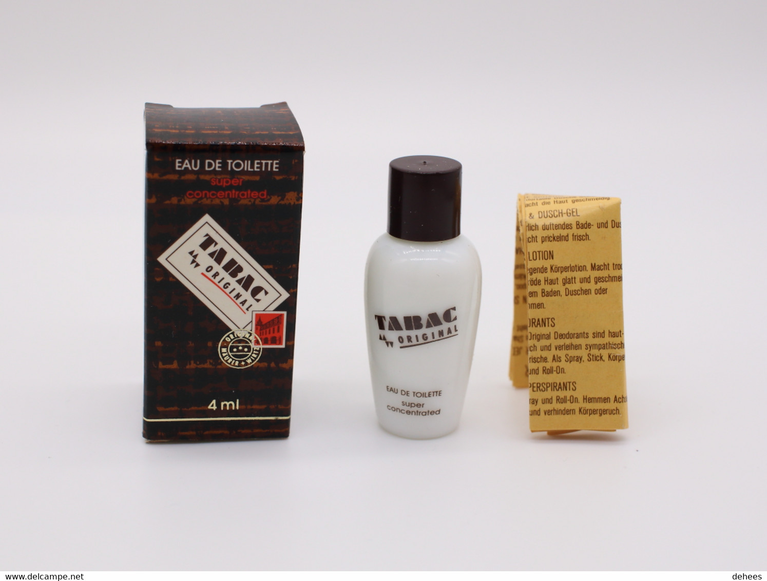 Maurer & Wirtz, Tabac Original - Miniatures Men's Fragrances (in Box)