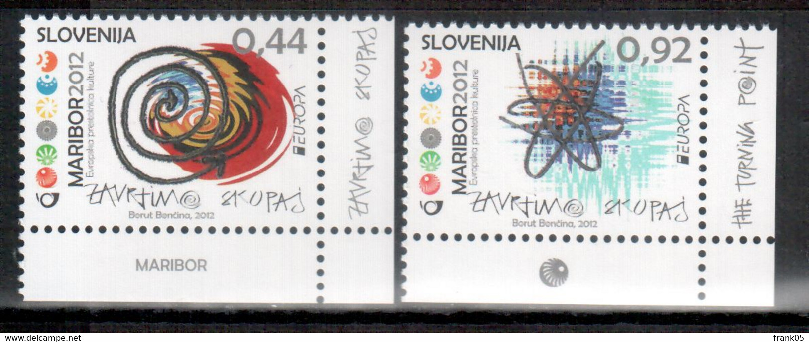 Slowenien / Slovenia / Slovenie 2012 Satz/set EUROPA ** - 2012