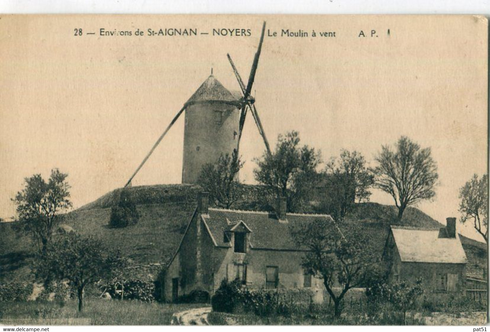 41 - Noyers : Le Moulin à Vent - Noyers Sur Cher