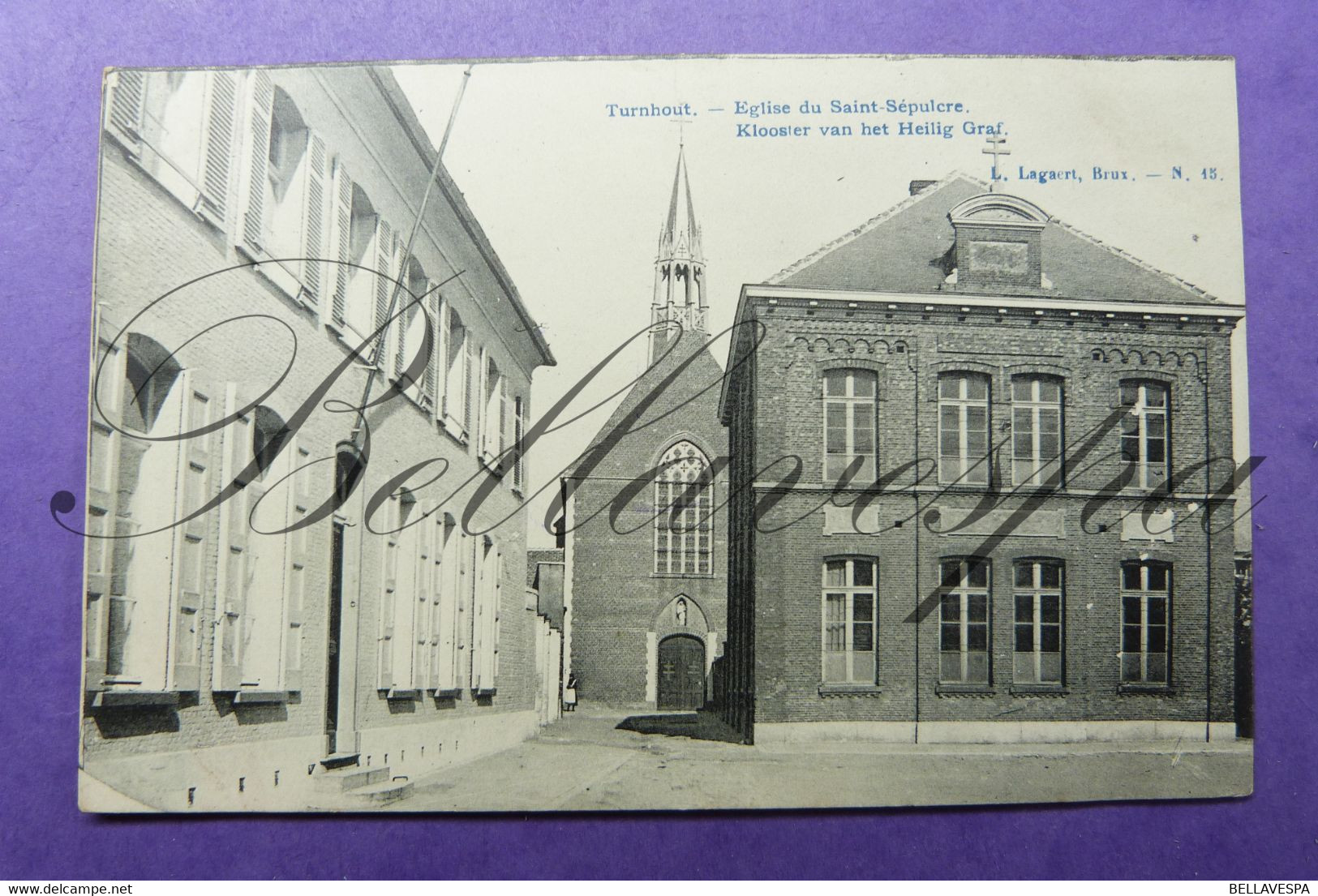 Turnhout Kerk Klooster Heilig Graf  1909-Couvent Cloitre - Turnhout