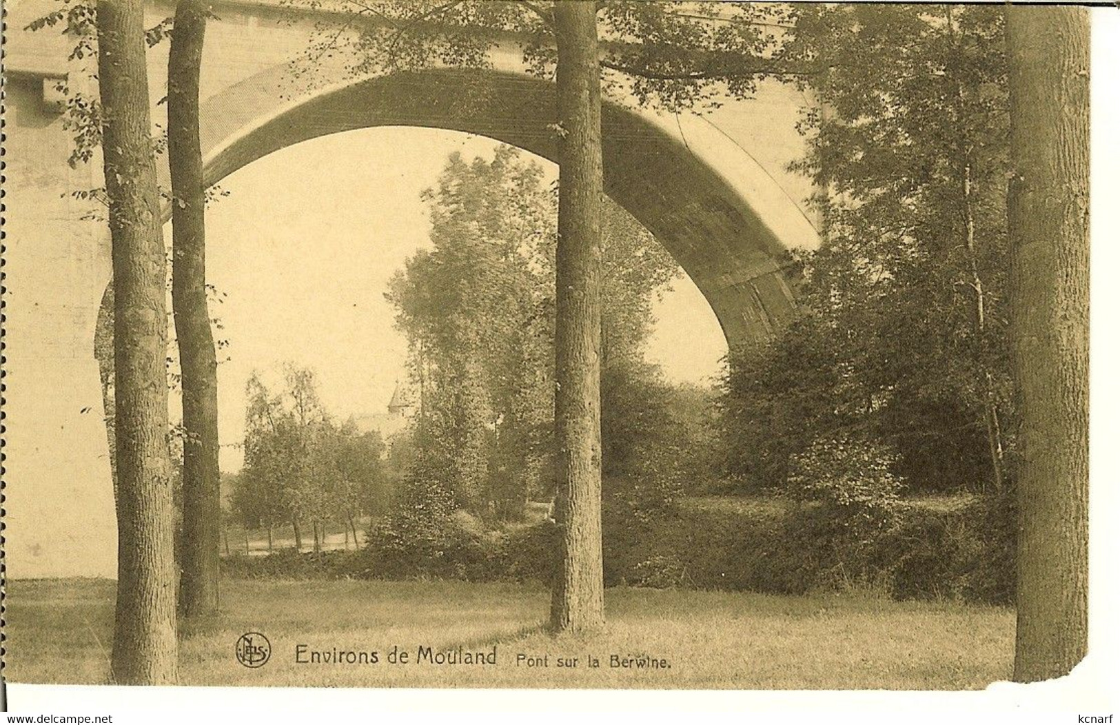 CP Environs De MOULAND " Pont Sur La Berwine " - Voeren