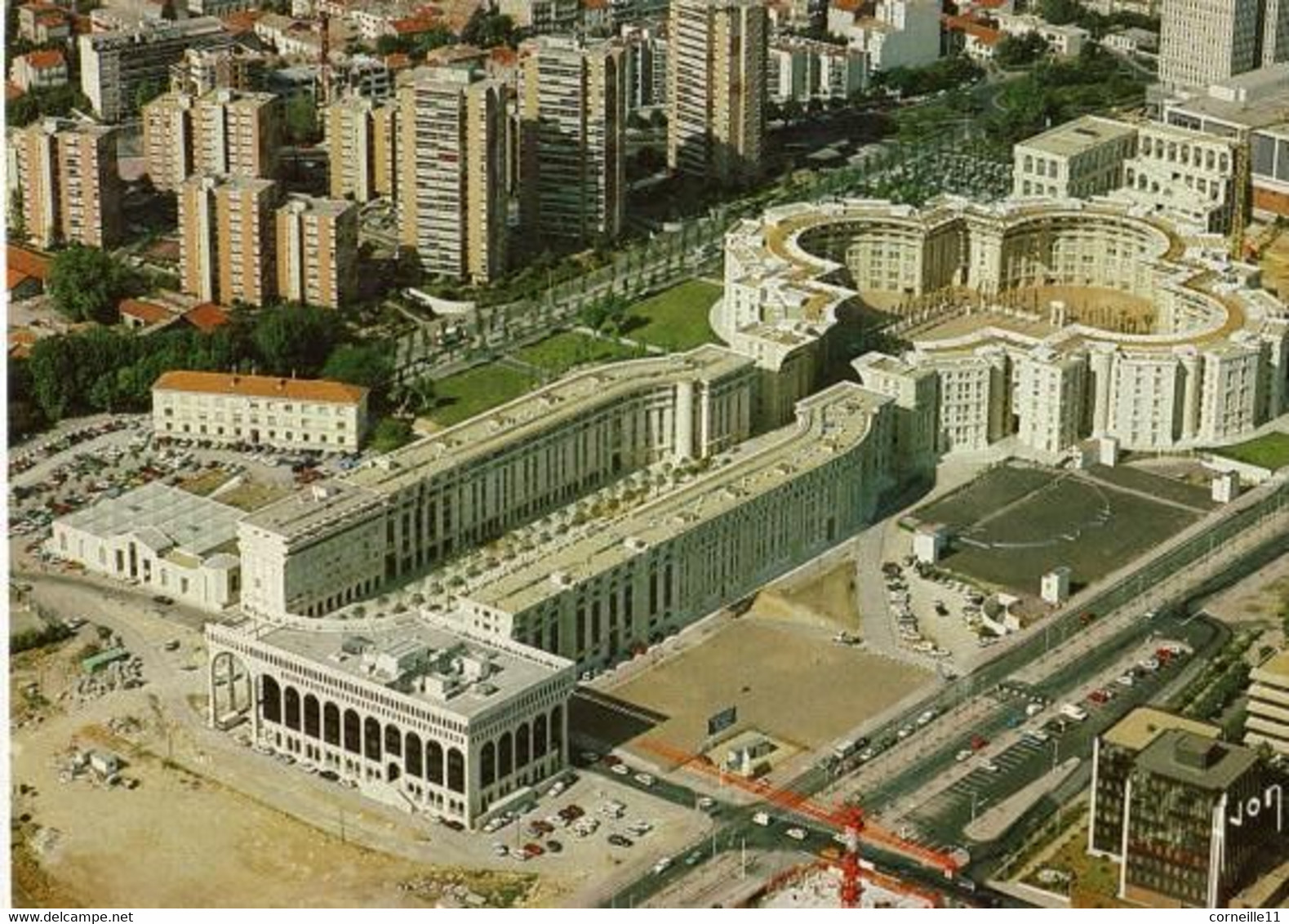 34 - MONTPELLIER - VUE AÉRIENNE D'ANTIGONE - Montpellier