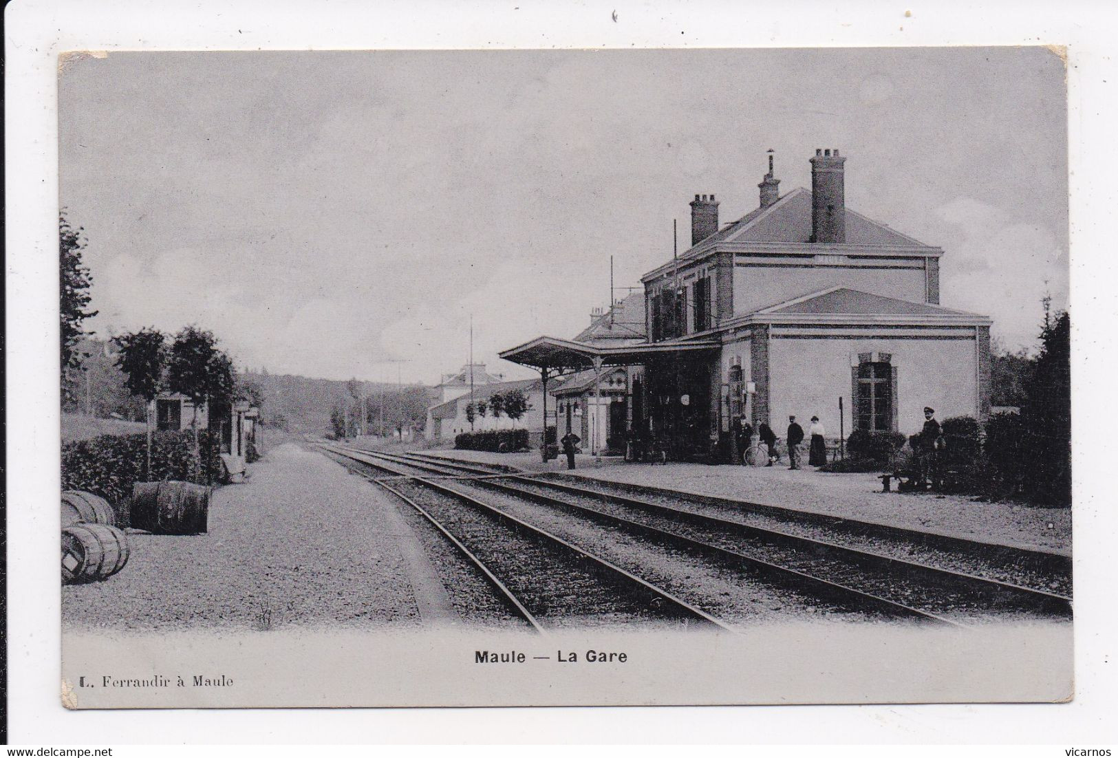 CP 78 MAULE La Gare - Maule