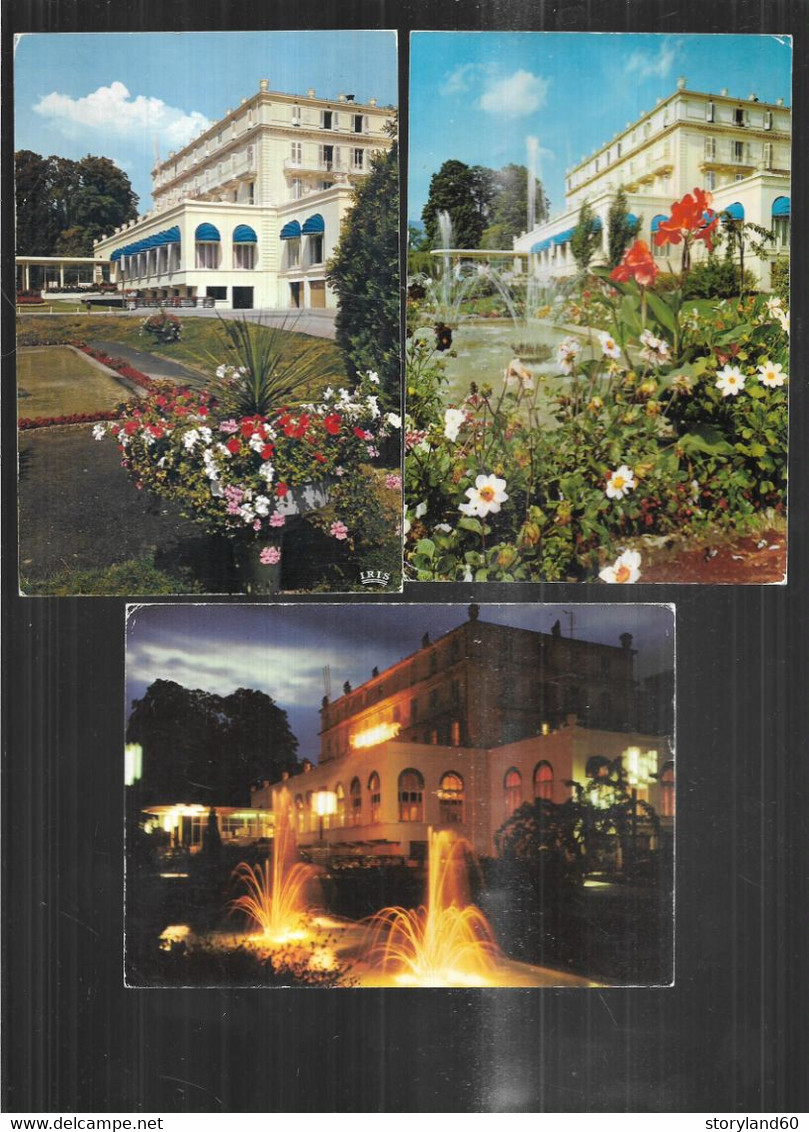 Cpm 0137223 Divonne Les Bains Le Casino 3 Cartes - Divonne Les Bains