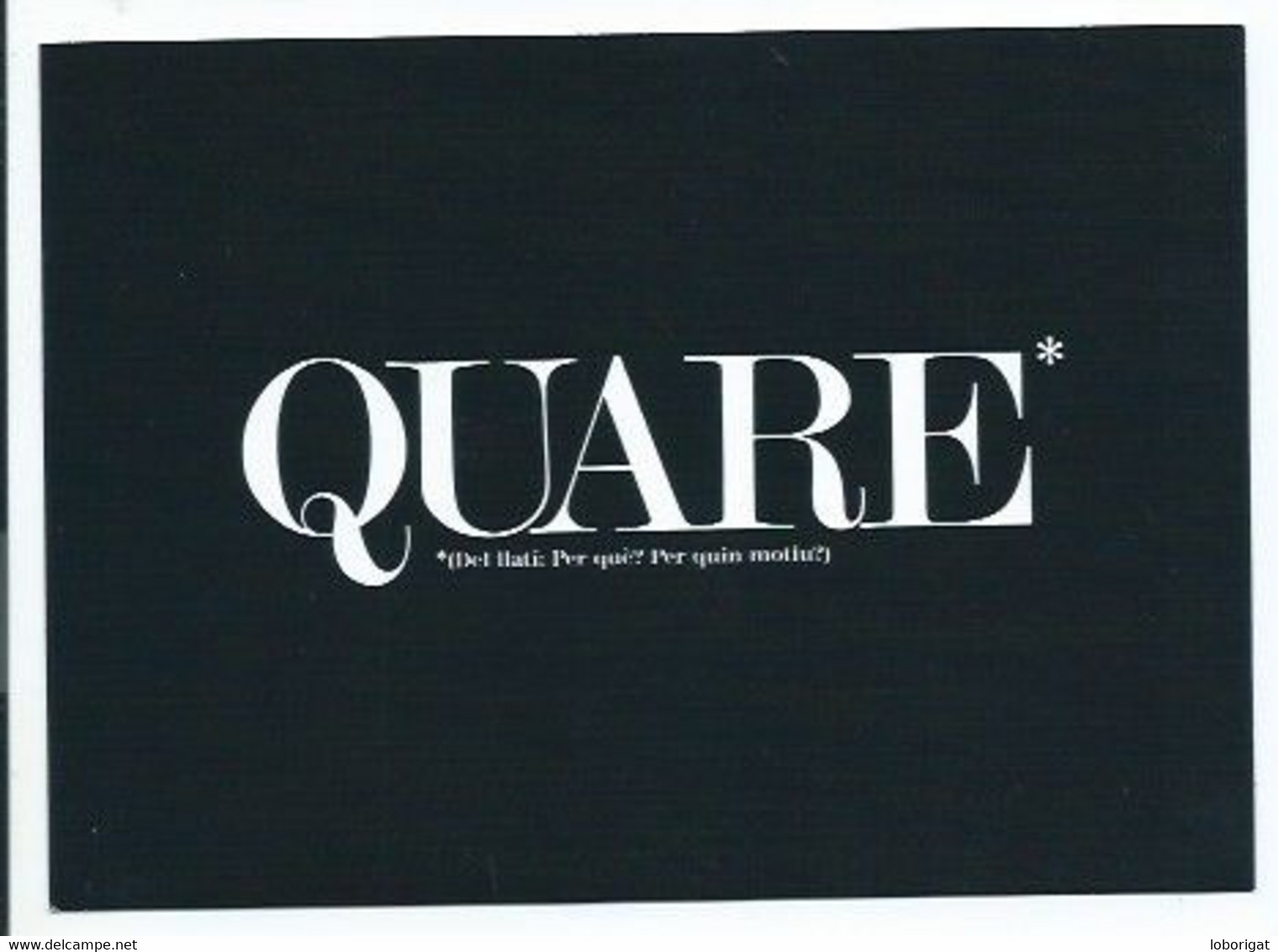 QUARE - Inaugurations