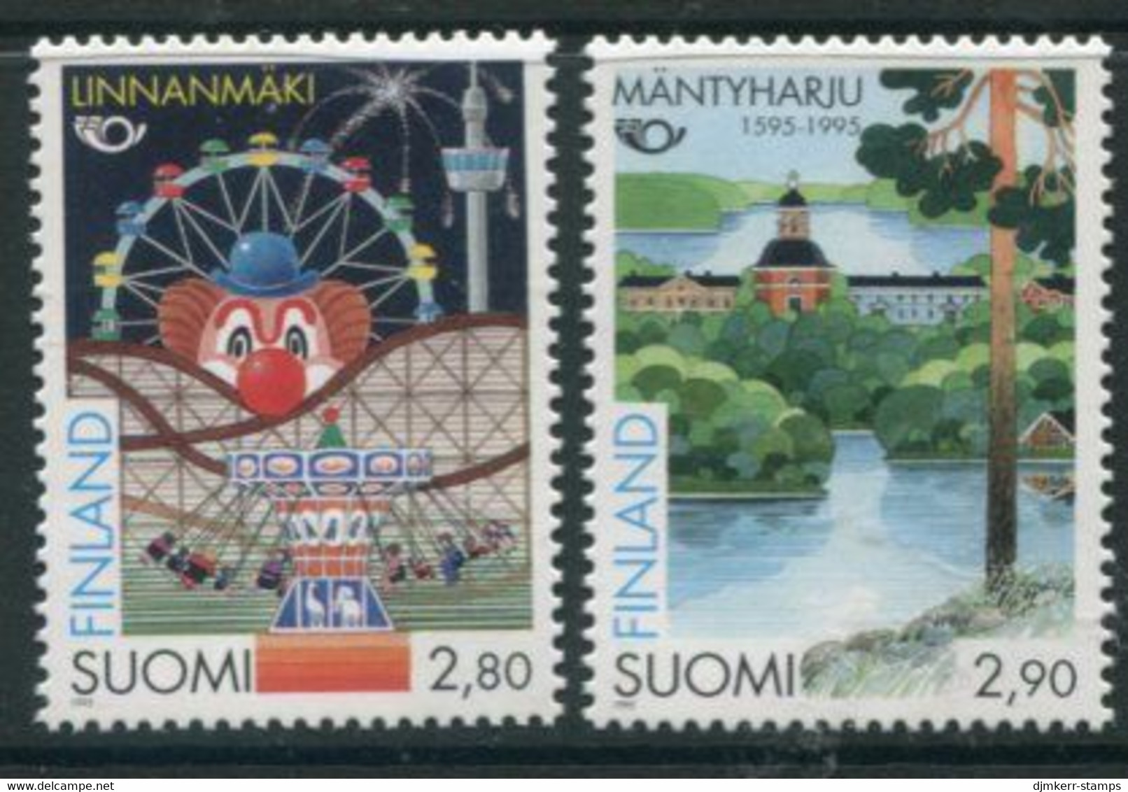 FINLAND 1995 Nordic Countries: Tourism MNH / **.  Michel 1302-03 - Unused Stamps
