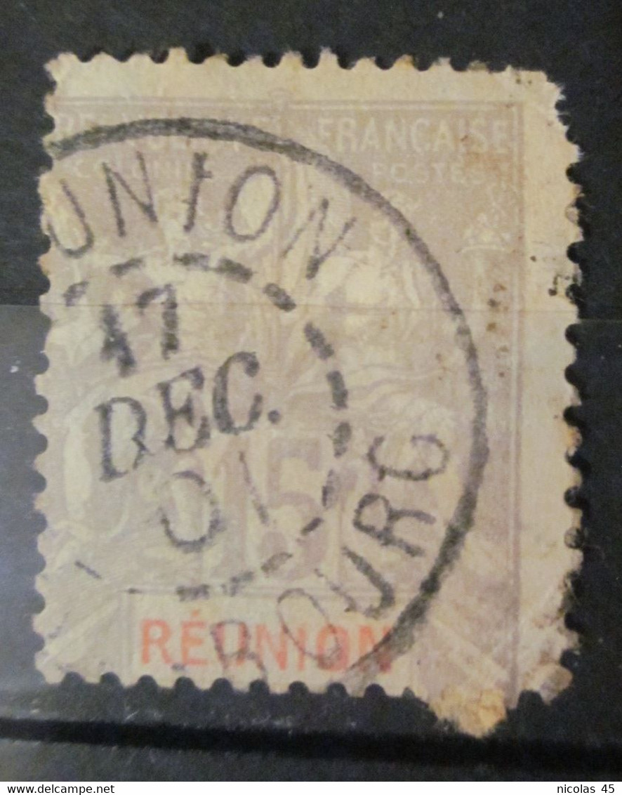 Timbres Classiques Réunion YT 48 - Oblitérés