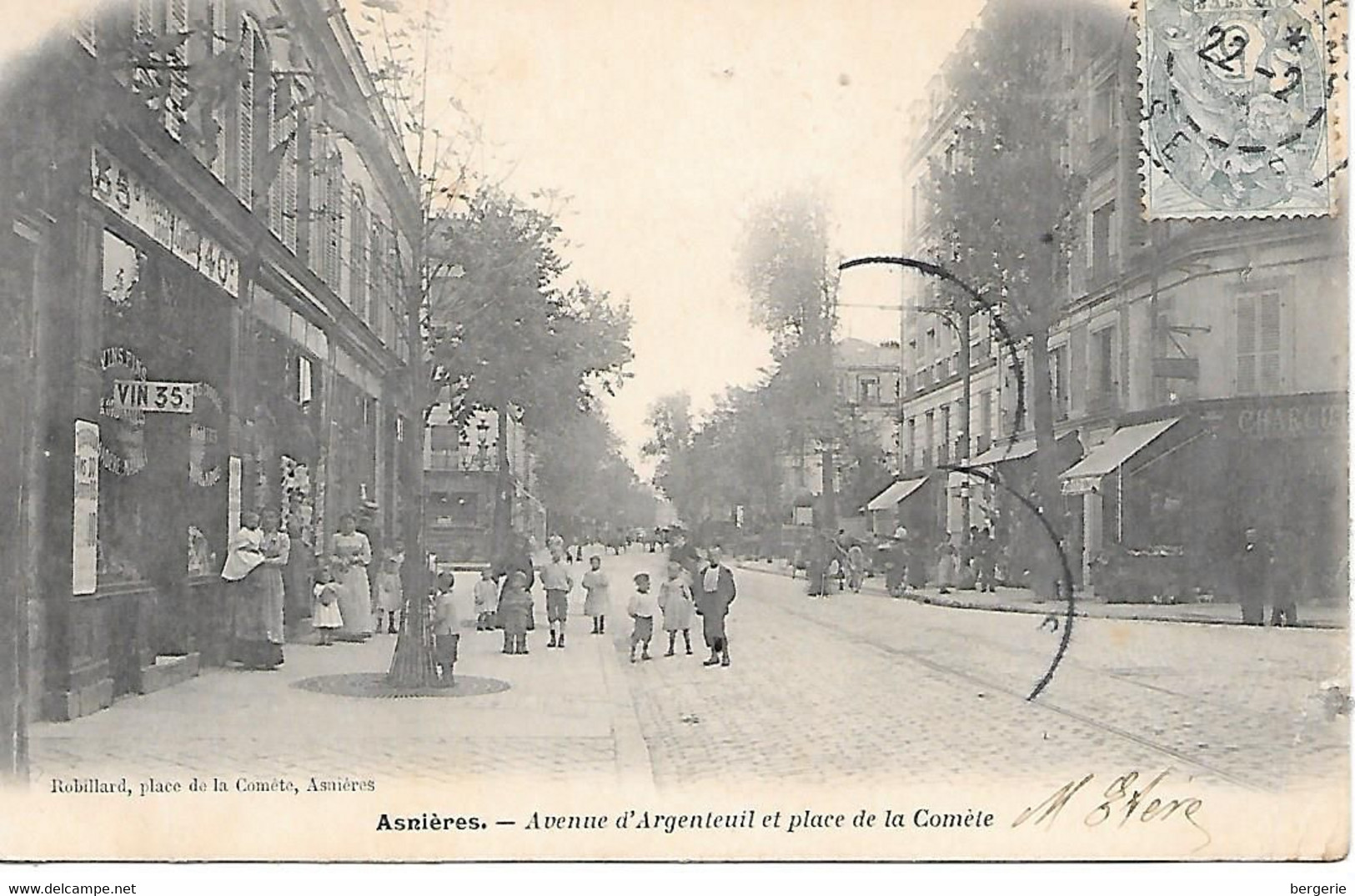 D/6        92     Asniéres Sur Seine            Avenue D'argenteuil & Place De La Cométe - Asnieres Sur Seine