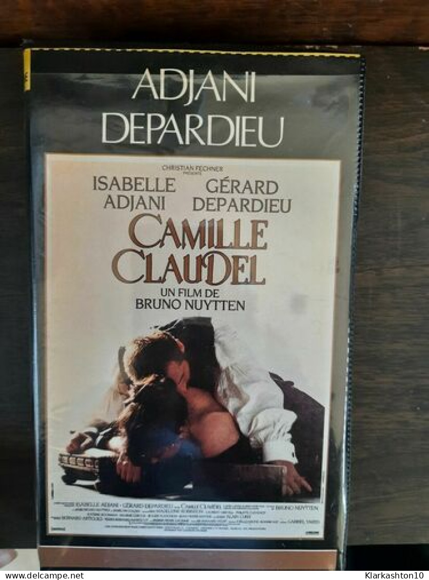 Cassette Vidéo - Camille Claudel Film Avec Isabelle Adjani Gérard Depardieu - Autres & Non Classés